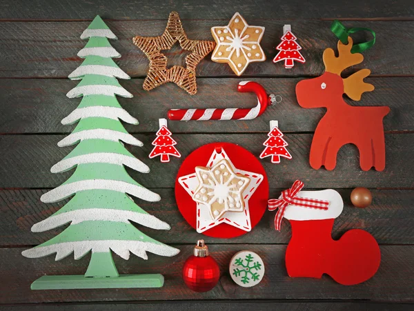 Christmas decoration collection — Stock Photo, Image