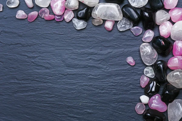 Çerçeve renkli minerallerin — Stok fotoğraf