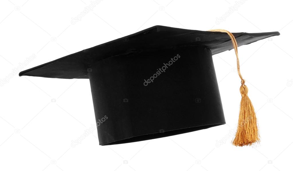 Black student hat