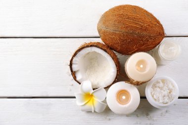 Spa Hindistan cevizi ürünler