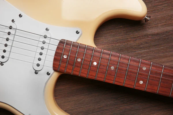 Światło elektryczne gitary — Zdjęcie stockowe