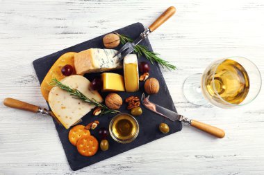 Taze peynir kompozisyon