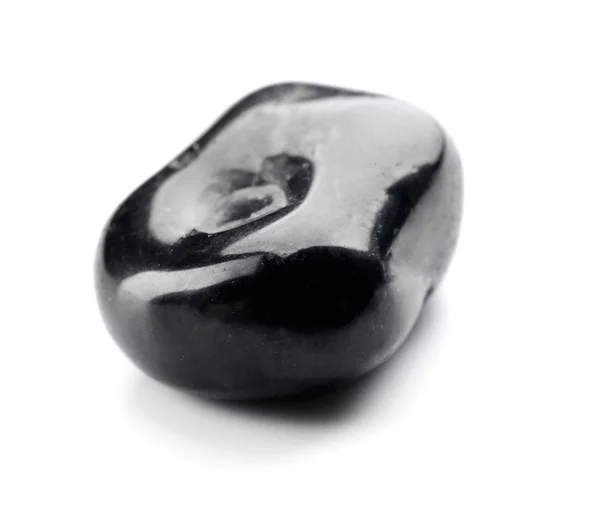 Black onyx isolated — Stock Photo, Image