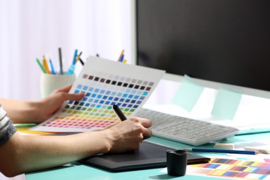 El çizimi Grafik Tablet