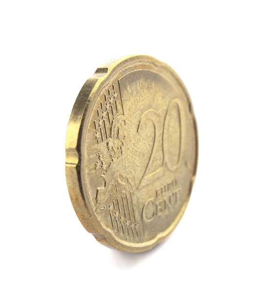 Twenty cent coin — Stock Photo, Image