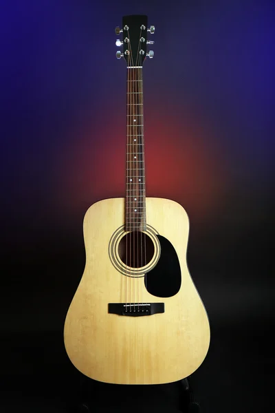 Guitar on dark background — Stock Photo, Image