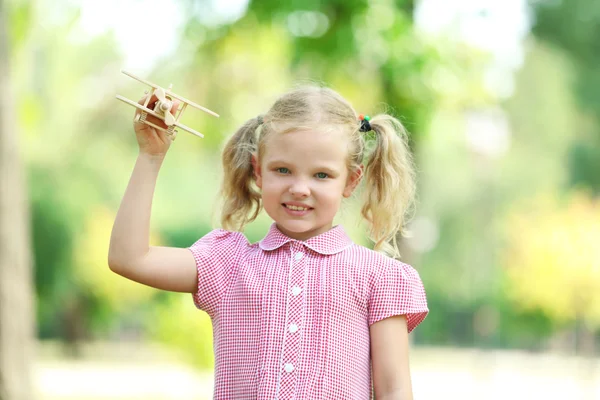 Blonde little girl — Stock Photo, Image