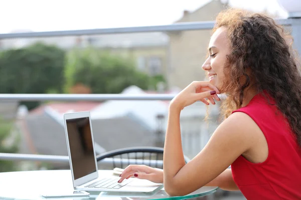 Young pretty business woman — Stock Photo, Image