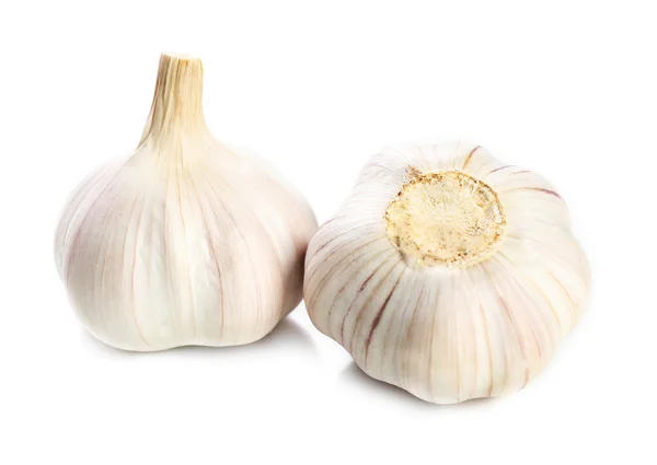 Garlic isolated on white — Stock Photo, Image