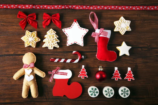 Christmas decoration collection — Stock Photo, Image