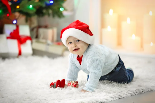 Engraçado bebê feliz — Fotografia de Stock