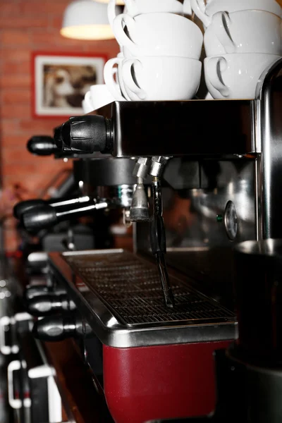 Professionelle Kaffeemaschine — Stockfoto