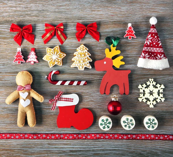 Christmas decoration collection — Stock Photo, Image