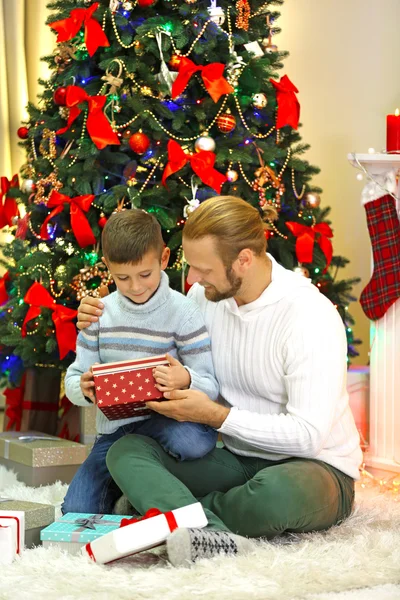 Buon padre e figlio — Foto Stock