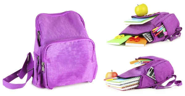 Colorful School backpacks — Stock Photo, Image