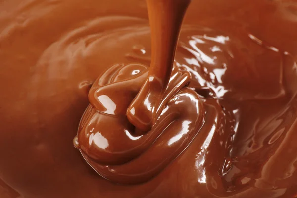 Melted delicious chocolate — Stock Photo, Image