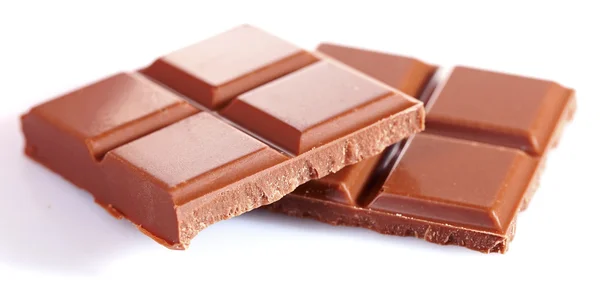Melk chocolade stukken — Stockfoto