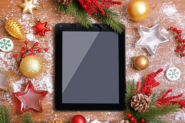 Tablet ve Noel dekor