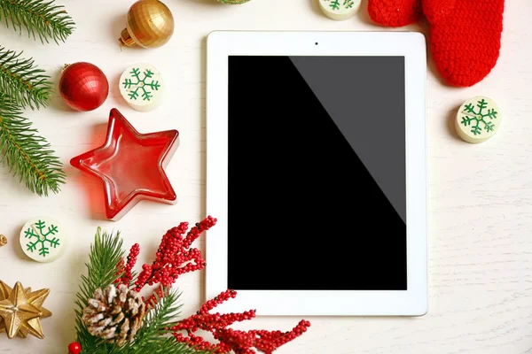 Tablet ve Noel dekor
