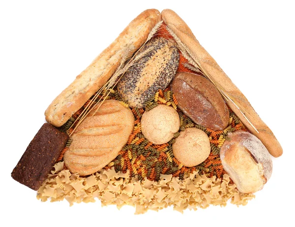 Verschiedene Brotsorten — Stockfoto