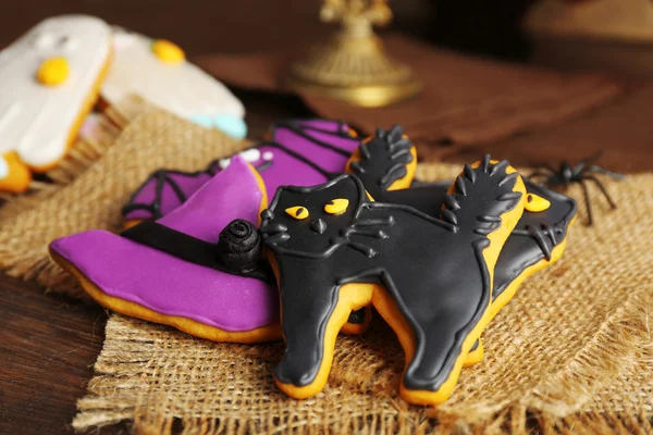 Творчі Хеллоуїн печиво — стокове фото