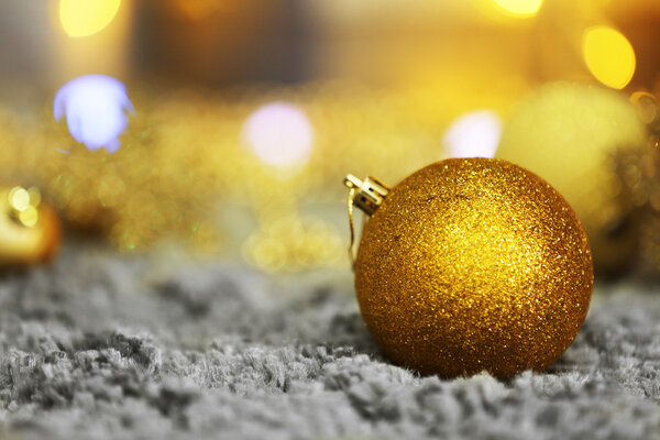 bright christmas balls