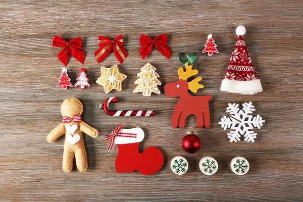 Vánoční dekorace kolekce — Stock fotografie