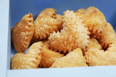 Bisküvi closeup şeklinde kalp