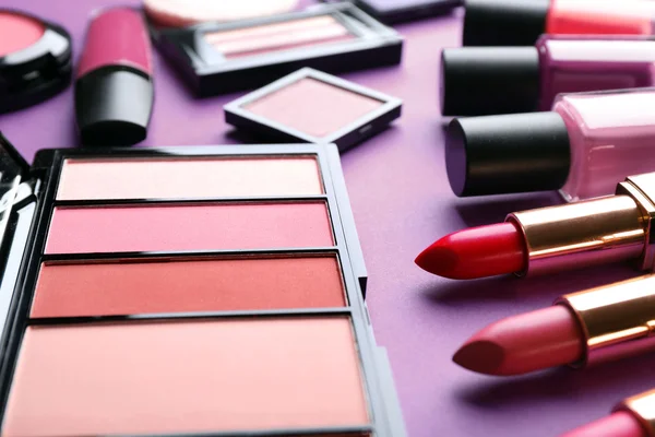 Cosmetics set closeup — Stock Photo, Image