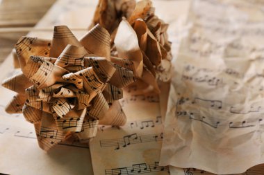 Güzel güller kağıt yapımı 