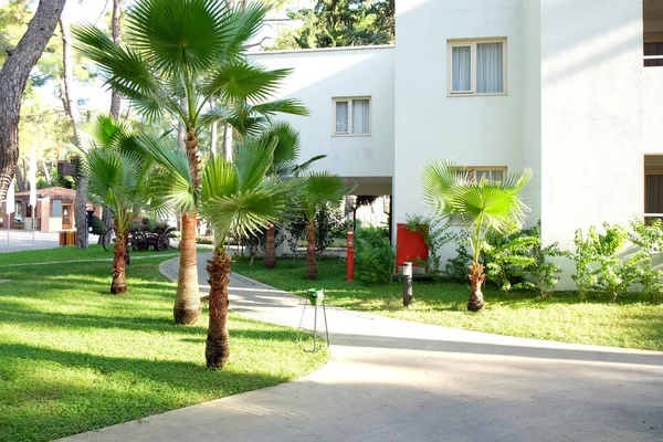 Türk Park Otel Yaz Güzel Fotoğraf — Stok fotoğraf