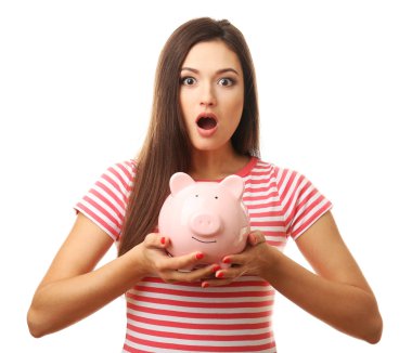 Kadın domuz para kutusu 