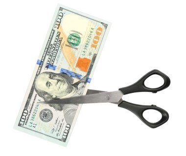 Doları banknot kesme makası