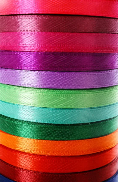 Pile de rubans de couleur — Photo