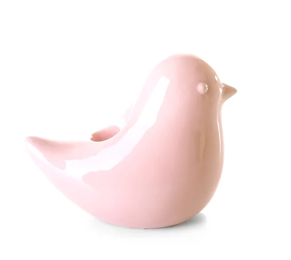 Růžový hračka pták — Stock fotografie