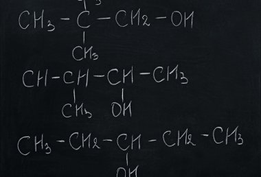 Formüllü okul tahtası