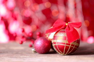 Parlak arka plan güzel Noel kompozisyonu