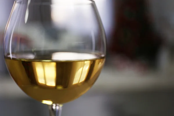 Glass of white wine — Stock Photo, Image