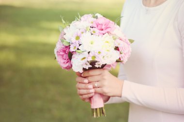 Güzel düğün buketi 