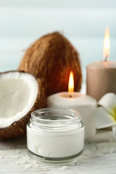 스파 코코넛 제품 — 스톡 사진