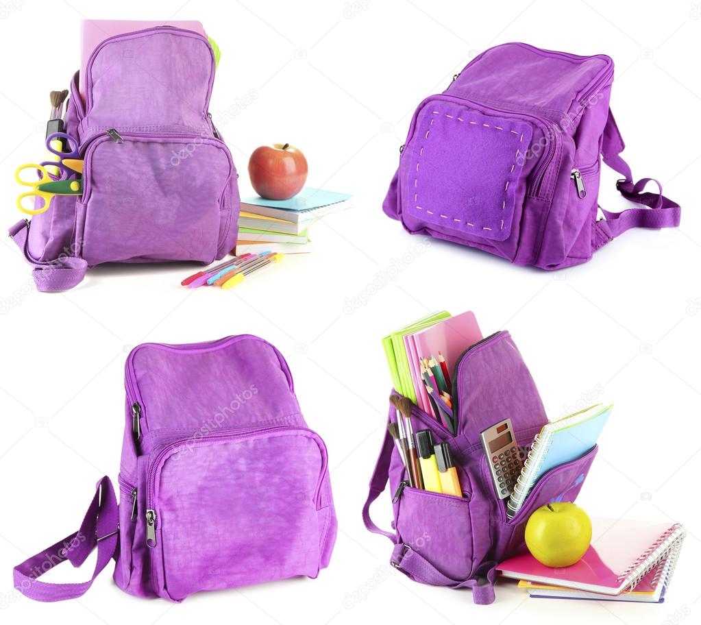 School backpacks set