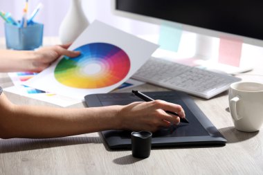El çizimi Grafik Tablet
