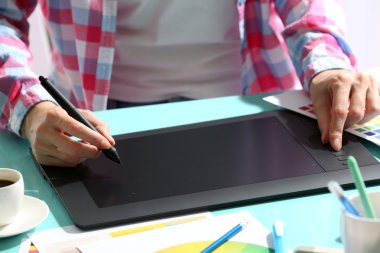 El çizimi Grafik Tablet