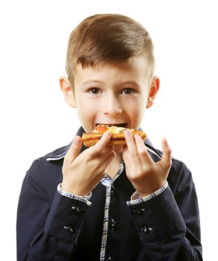 küçük boy pizza yemek  