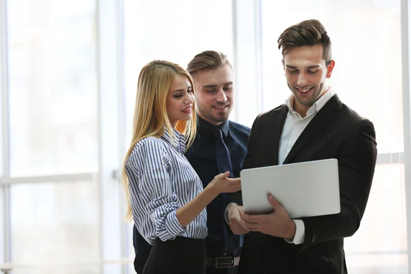 Working in conference room — Stock Photo, Image