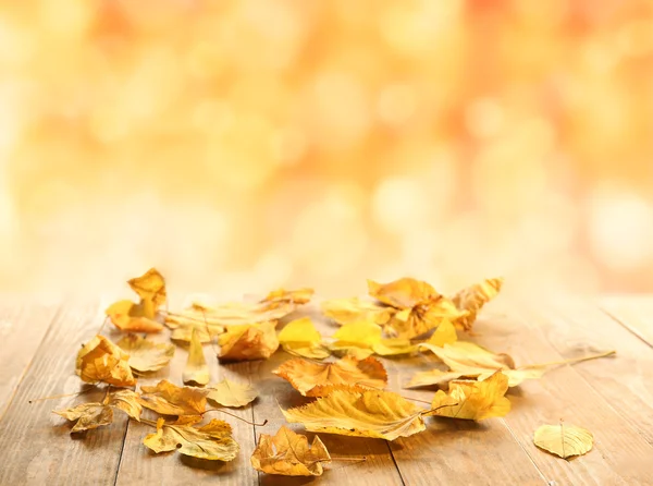 Yellow autumn leaves — Stock Photo, Image