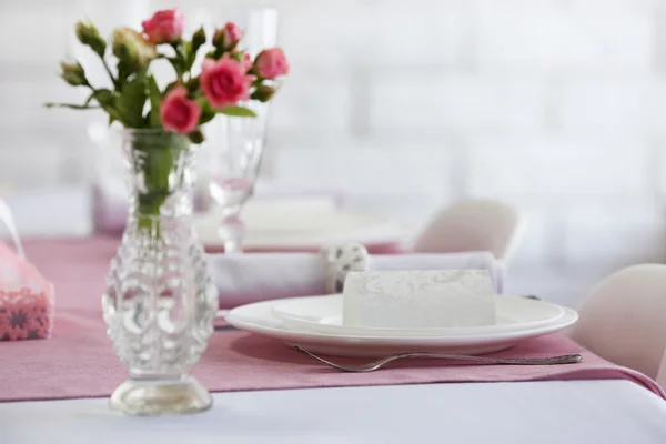 Beautiful served table — Stock Photo, Image