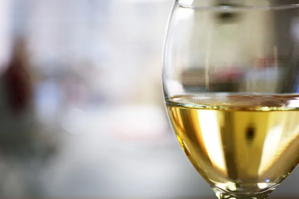 Glass of white wine — Stock Photo, Image