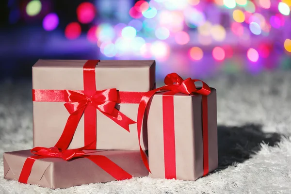 Kerstcadeaudozen — Stockfoto