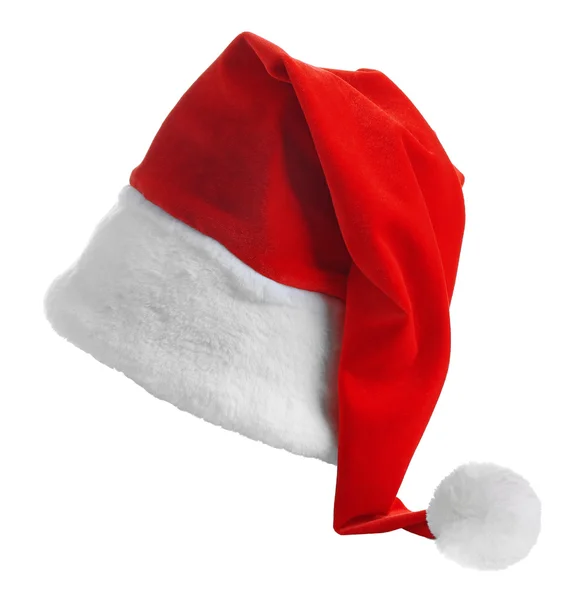 Cappello Babbo Natale rosso — Foto Stock